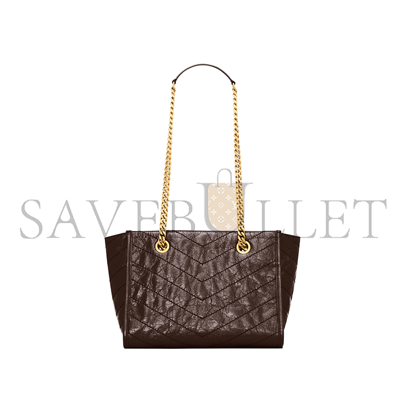 Y51 NIKI SMALL SHOPPING IN VINTAGE LEATHER 8726800EN072877 (25*19*10cm)